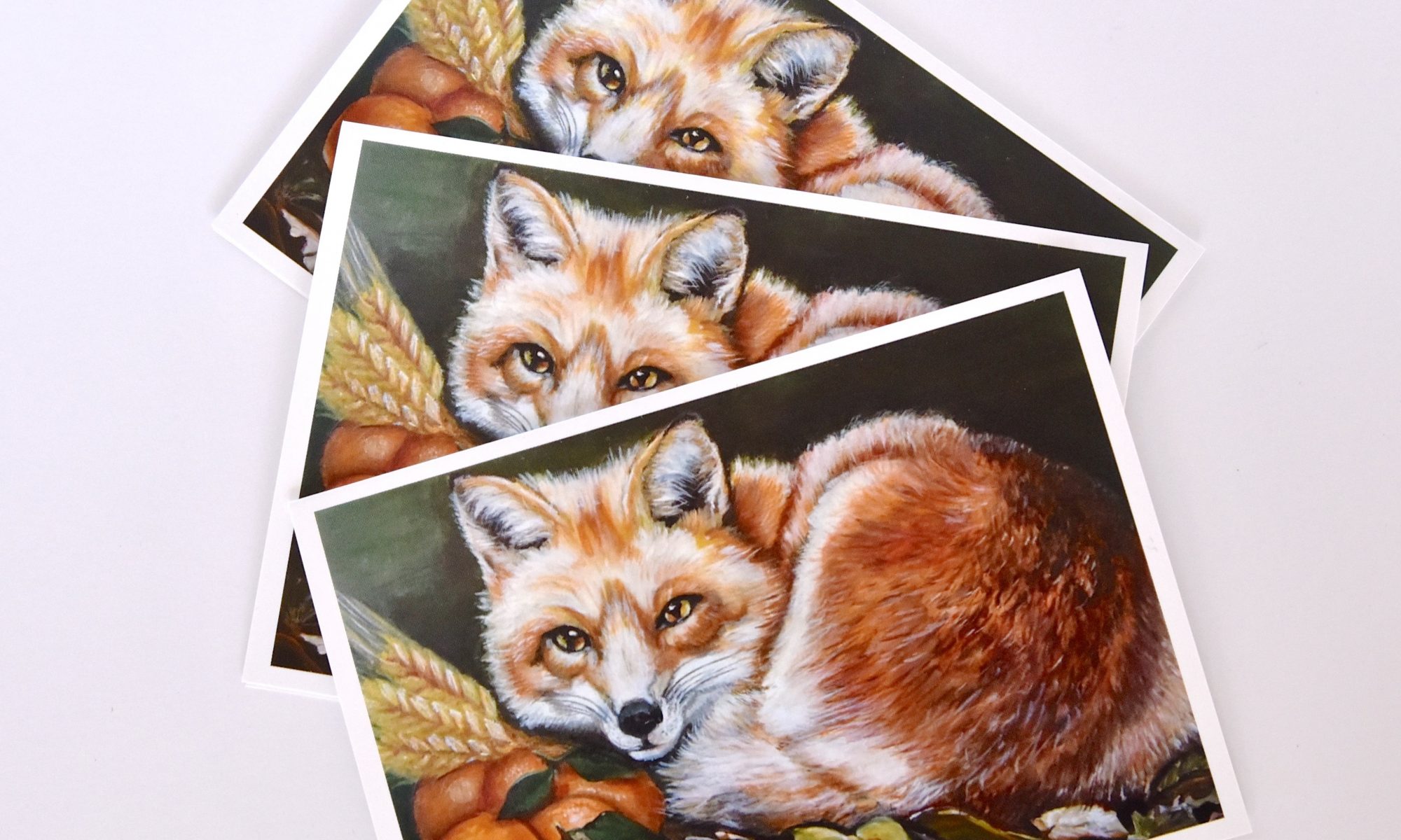 Fox In The Forest Notecards